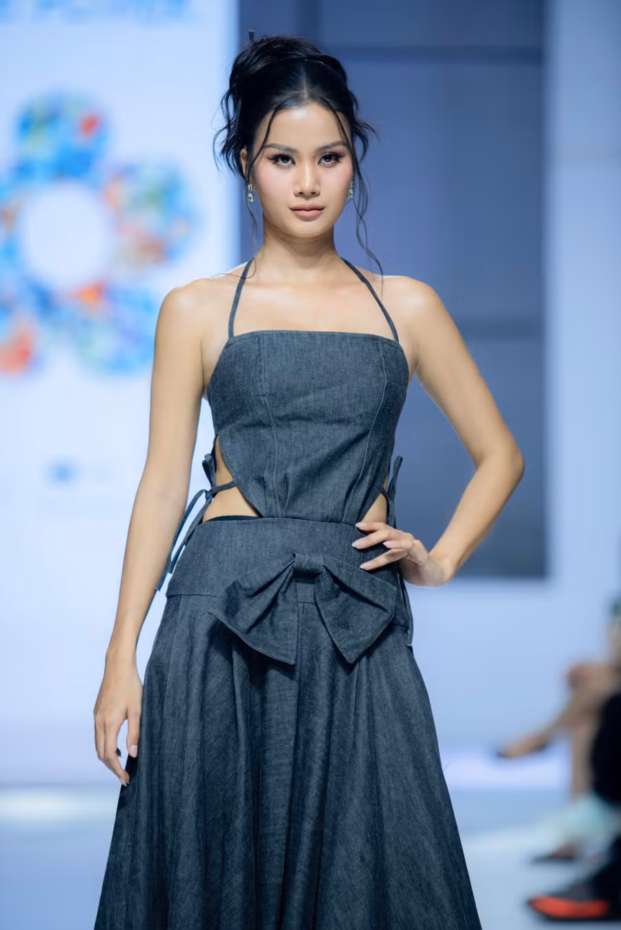 Xuất thân là người mẫu, Hương Ly được đánh giá cao về kỹ năng catwalk. Chân dài sinh năm 1995 được kỳ vọng sẽ trở lại một cuộc thi nhan sắc trong thời gian tới. Ảnh: Edi Luong