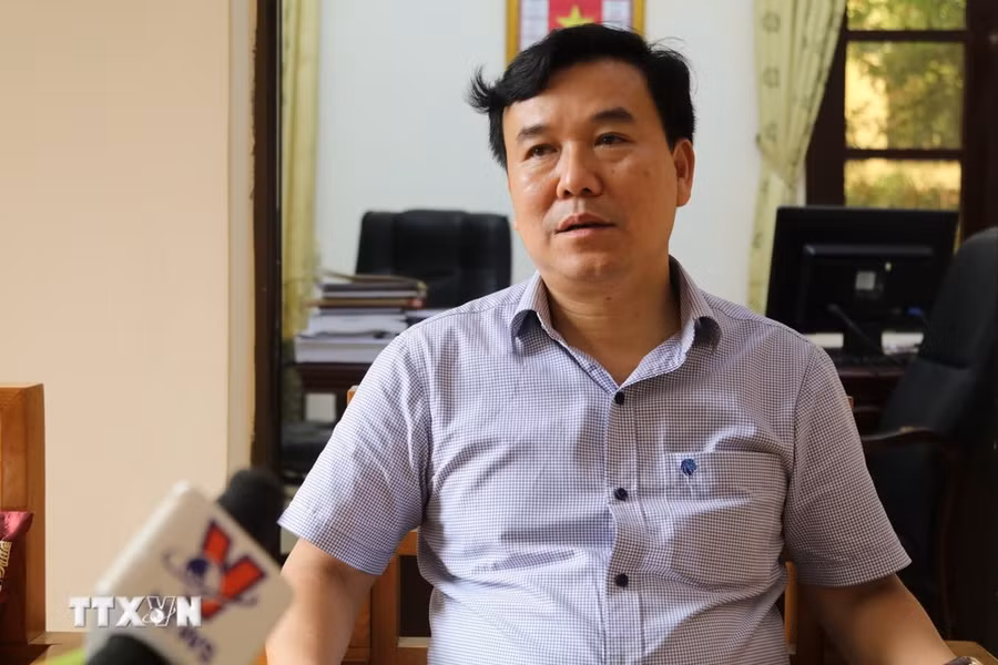 Ông Nguyễn Hữu Chiến, Phó Chủ tịch phụ trách Ủy ban Mặt trận Tổ quốc Việt Nam tỉnh Lạng Sơn. (Ảnh: Văn Đạt/TTXVN)