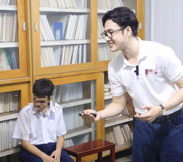 Toại mong muốn tiếp tục phát triển dự án English for the blind để nhiều trẻ em khiếm thị được học tiếng Anh Toại mong muốn tiếp tục phát triển dự án English for the blind để nhiều trẻ em khiếm thị được học tiếng Anh