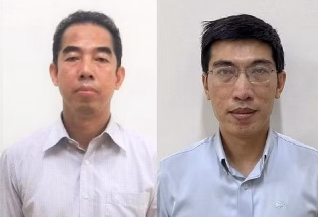 2 bị can Tô Anh Dũng (trái) và Nguyễn Quang Linh. Ảnh nguồn: TTXVN 2 bị can Tô Anh Dũng (trái) và Nguyễn Quang Linh. Ảnh nguồn: TTXVN