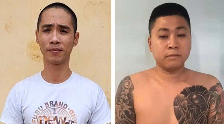 Hai đối tượng Hà và Hậu.