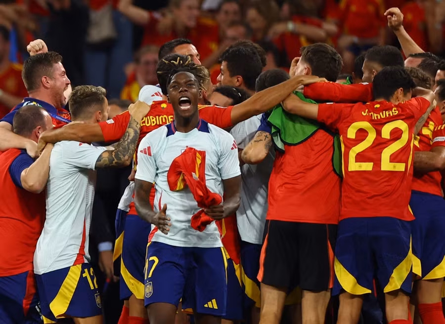 Tây Ban Nha đang đứng trước cơ hội lần thứ 4 vô địch Euro. Ảnh: UEFA
