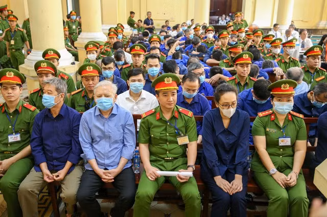Ngày 19-3, các bị cáo biết được mức án phải đối diện. Ảnh: HOÀNG TRIỀU Ngày 19-3, các bị cáo biết được mức án phải đối diện. Ảnh: HOÀNG TRIỀU