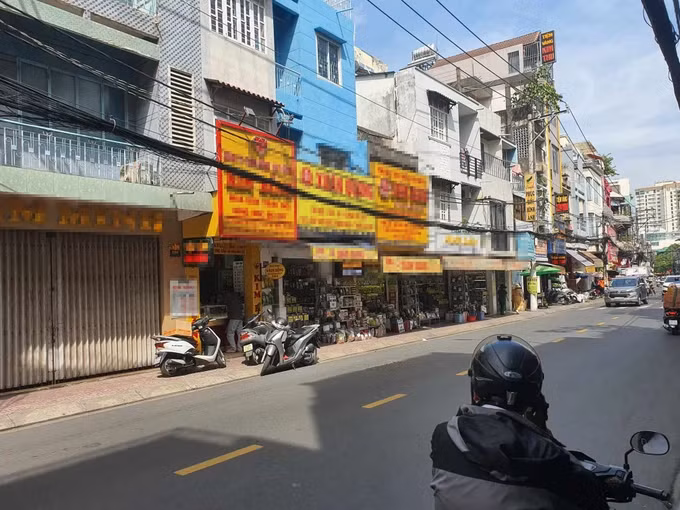 Tiệm vàng xảy ra vụ việc