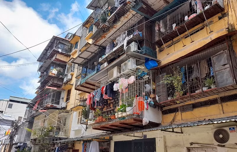 Vẫn có nhiều nhà trọ, nhà tập thể cũ nhà dân xây riêng lẻ không đảm bảo điều kiện PCCC.