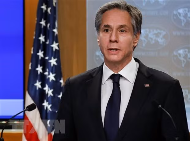Ngoại trưởng Mỹ Antony Blinken. (Ảnh: AFP/TTXVN)