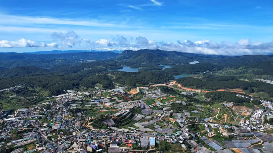 Một góc TP Đà Lạt, tỉnh Lâm Đồng