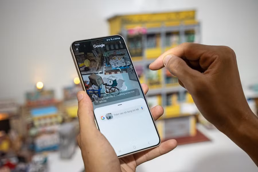 AI được tích hợp vào thế hệ Galaxy mới. (Ảnh: PV/Vietnam+)