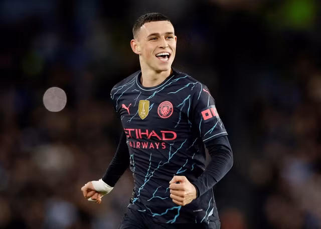 Phil Foden làm tốt nhiệm vụ ghi bàn khi Haaland vắng mặt.