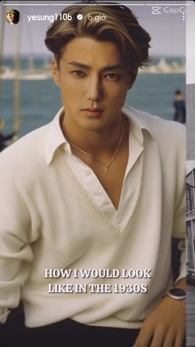 Ca sĩ Yesung (Hàn Quốc) hào hứng khoe thành quả “bắt trend” trên trang cá nhân