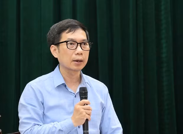 Ông Lê Việt Dũng-Phó Cục trưởng Cục Quản lý Dược. (Ảnh: Trần Minh/Vietnam+)