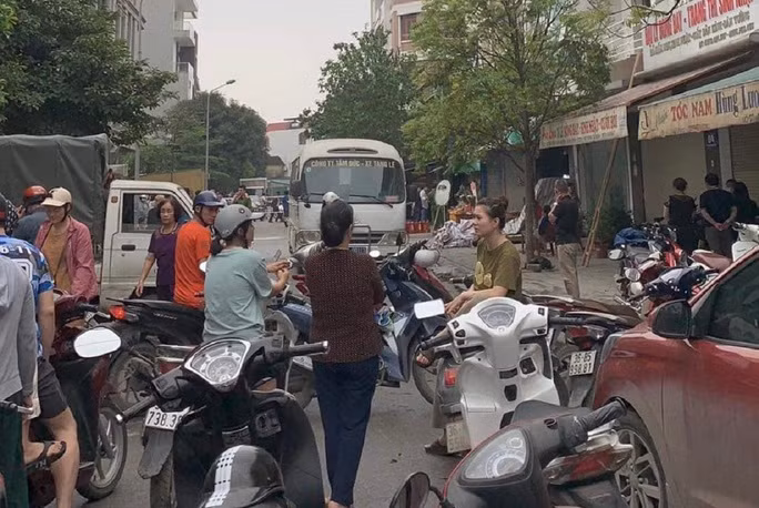 Hiện trường nơi xảy ra vụ hỏa hoạn rạng sáng nay khiến 5 người thương vong