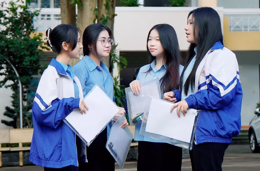 Thí sinh dự thi tốt nghiệp THPT 2024.