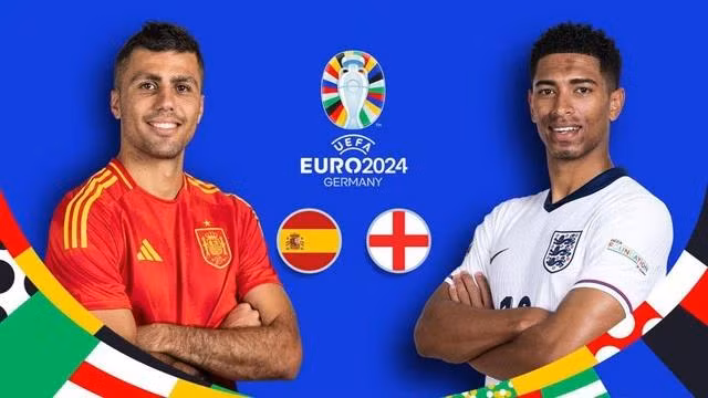 CĐV đang mong chờ trận đấu hấp dẫn giữa đội tuyển Tây Ban Nha và Anh ở chung kết EURO 2024
