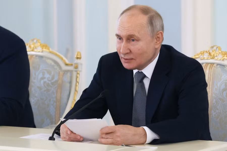 Tổng thống Nga Vladimir Putin. (Ảnh: AFP/TTXVN) Tổng thống Nga Vladimir Putin. (Ảnh: AFP/TTXVN)