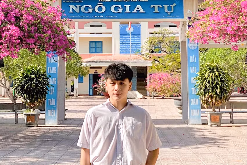 Em Nguyễn Gia Hưng. Ảnh: NVCC