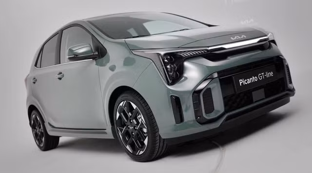 Ngoại hình Kia Morning 2024 mang phong cách xe điện Kia EV9 Ngoại hình Kia Morning 2024 mang phong cách xe điện Kia EV9