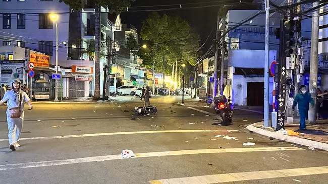 Hiện trường vụ tai nạn