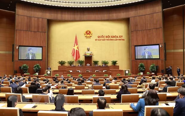 Quang cảnh kỳ họp. (Ảnh: Doãn Tấn/TTXVN)