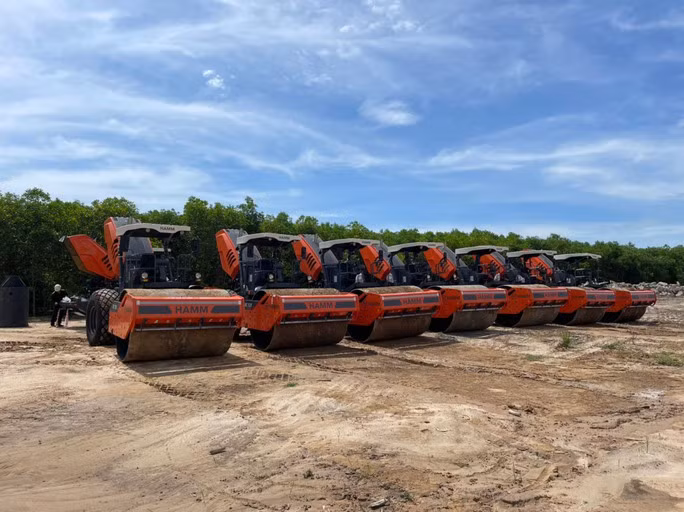 Nỗ lực đẩy nhanh tốc độ thi công cao tốc Quảng Ngãi - Hoài Nhơn Nỗ lực đẩy nhanh tốc độ thi công cao tốc Quảng Ngãi - Hoài Nhơn