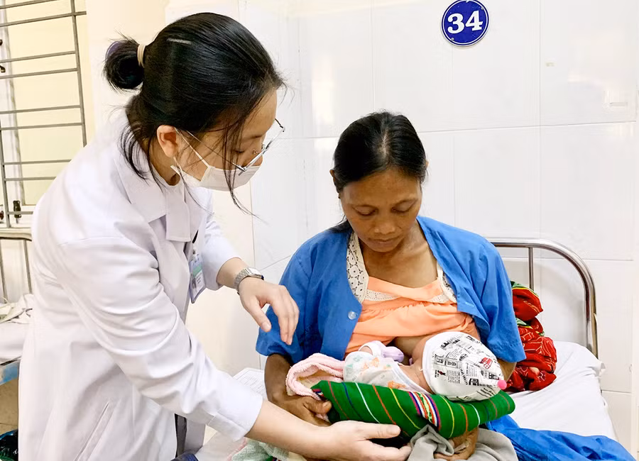 Dự án giảm tử vong mẹ MSD-UNFPA góp phần nâng cao công tác chăm sóc sức khỏe bà mẹ vùng DTTS trên địa bàn tỉnh. Ảnh: Như Nguyện
