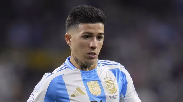 Enzo trong màu áo đội tuyển Argentina