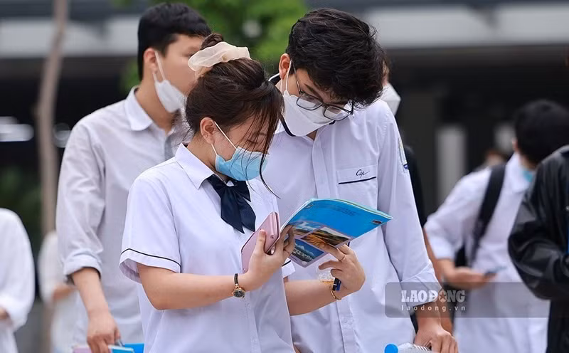 Thí sinh 4.0 IELTS trở lên được miễn ngoại ngữ thi tốt nghiệp THPT 2023. Ảnh: Hải Nguyễn