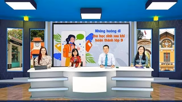 Các chuyên gia đưa ra nhiều thông tin để phụ huynh, học sinh lựa chọn hướng đi sau khi kết thúc giai đoạn THCS. Ảnh: ĐÀO NGỌC THẠCH