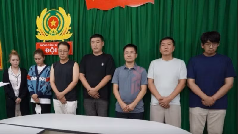 Công an Thành phố Hồ Chí Minh mời 7 đối tượng liên quan làm việc. (Ảnh: Công an cung cấp)