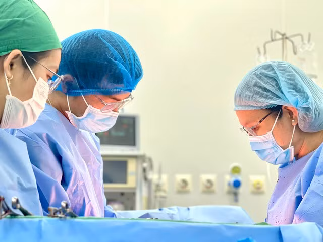 Ngay khi nhập viện sản phụ N.P.T. đã được các bác sĩ xử lý cấp cứu kịp thời