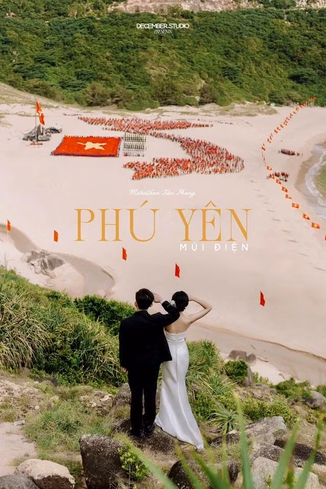 Nhiều người chúc mừng cho cặp đôi khi nhìn thấy bộ ảnh cưới đặc biệt. Ảnh NVCC