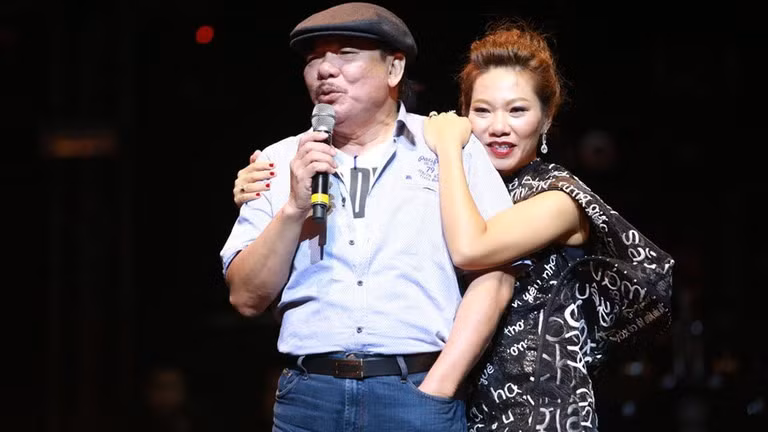 Diva Hà Trần và nhạc sĩ Trần Tiến. Ảnh: Nghệ sĩ cung cấp. Diva Hà Trần và nhạc sĩ Trần Tiến. Ảnh: Nghệ sĩ cung cấp.