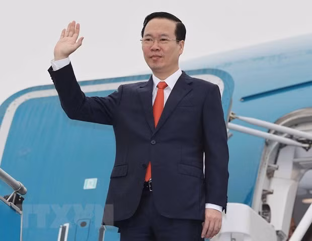 Chủ tịch nước Võ Văn Thưởng. (Nguồn: TTXVN) Chủ tịch nước Võ Văn Thưởng. (Nguồn: TTXVN)