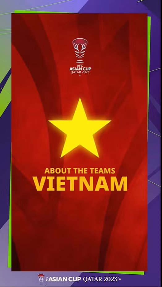 Bài đăng về đội tuyển Việt Nam trên trang Facebook của AFC nhận được nhiều sự thích thú. ẢNH CHỤP MÀN HÌNH