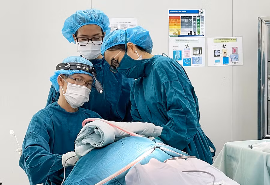 Chuyển đổi số lĩnh vực y tế góp phần nâng cao chất lượng khám-chữa bệnh. Ảnh: N.N