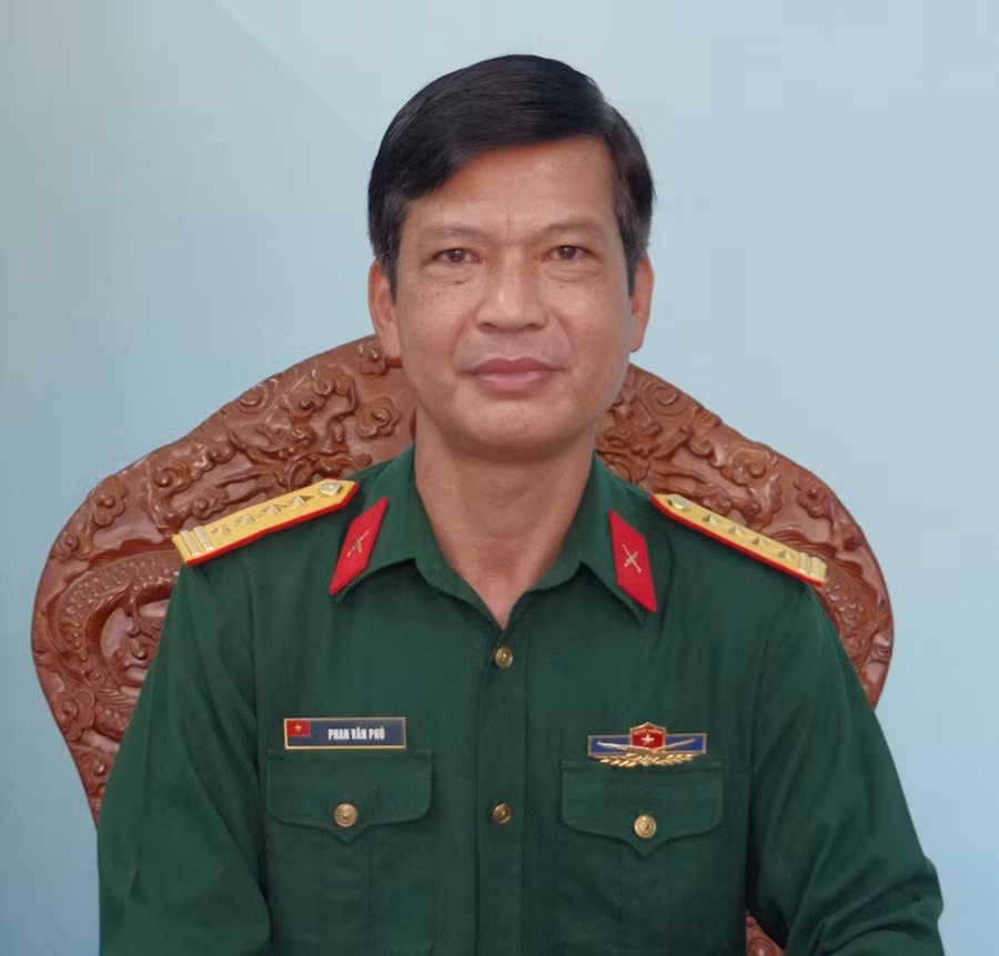 Đại tá Phan Văn Phú. Ảnh: V.H