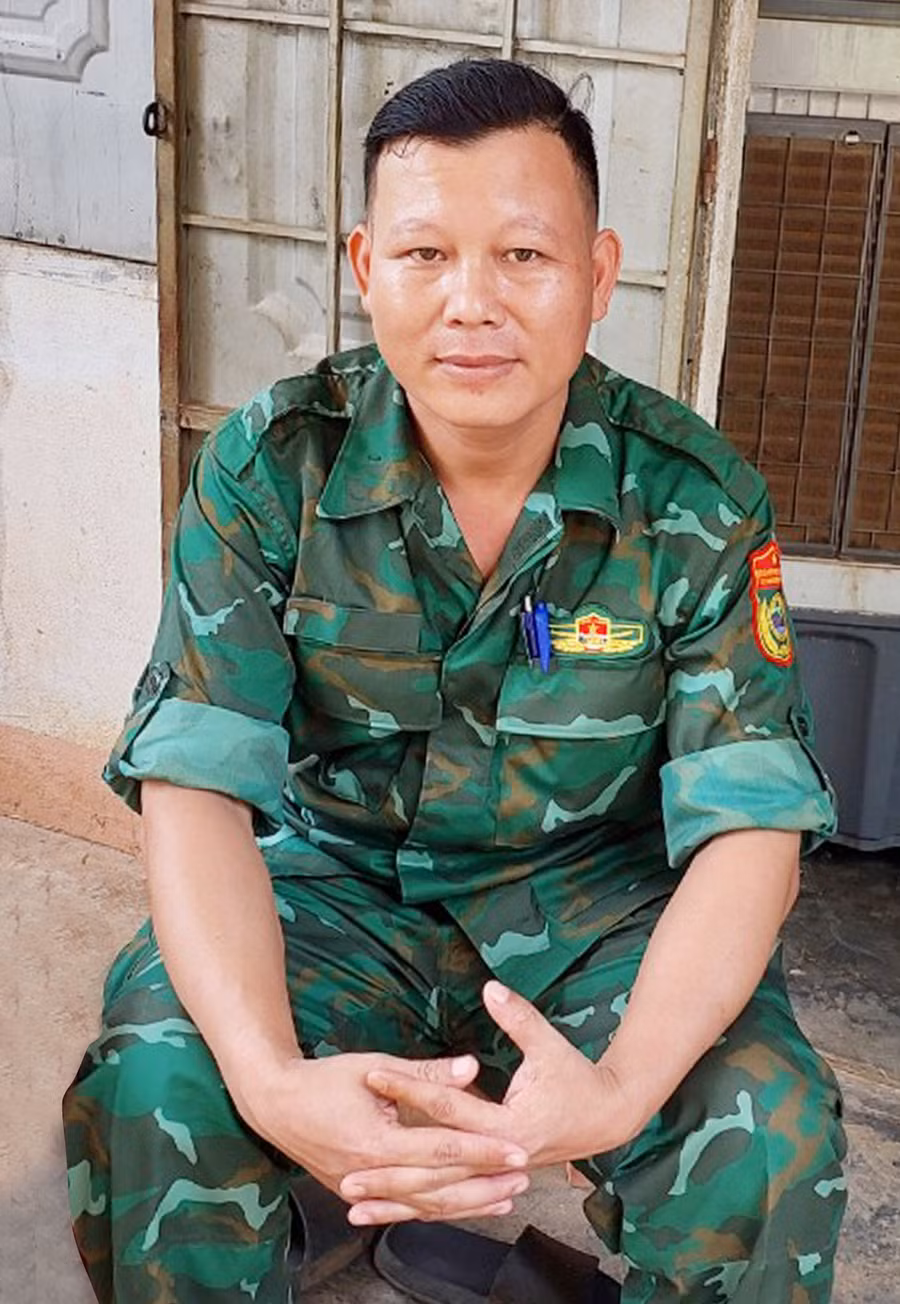 Ông Nguyễn Văn Lừng- Phó Trưởng phòng Kỹ thuật Công ty cổ phần Cao su Quốc Cường Gia Lai. Ảnh: Nguyễn Diệp