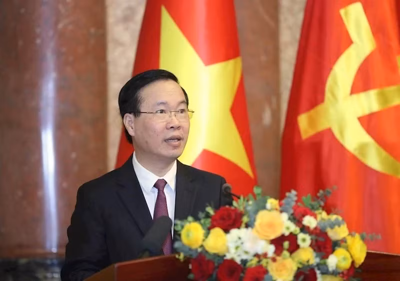 Chủ tịch nước Võ Văn Thưởng.