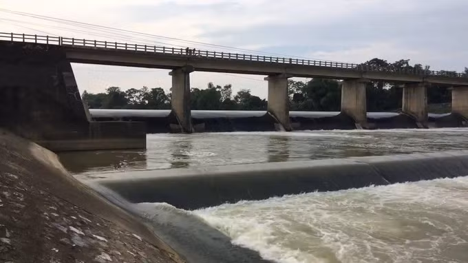 Đập Ba Đa cách trung tâm TP Thái Nguyên khoảng 5km. Ảnh minh họa