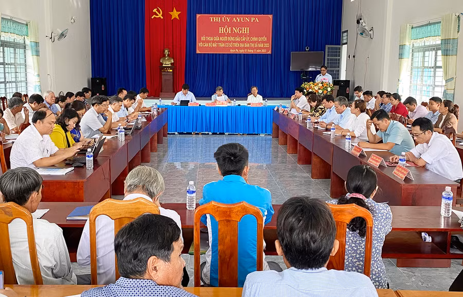Quang cảnh hội nghị. Ảnh: Nguyễn Sang