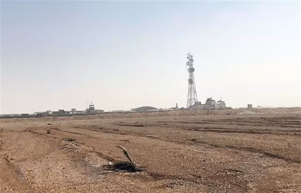 Căn cứ Al Tanf gần biên giới của Syria với Iraq và Jordan. (Ảnh: AP/TTXVN)