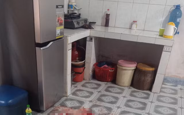 Hiện trường vụ án mạng. Ảnh: CTV Hiện trường vụ án mạng. Ảnh: CTV
