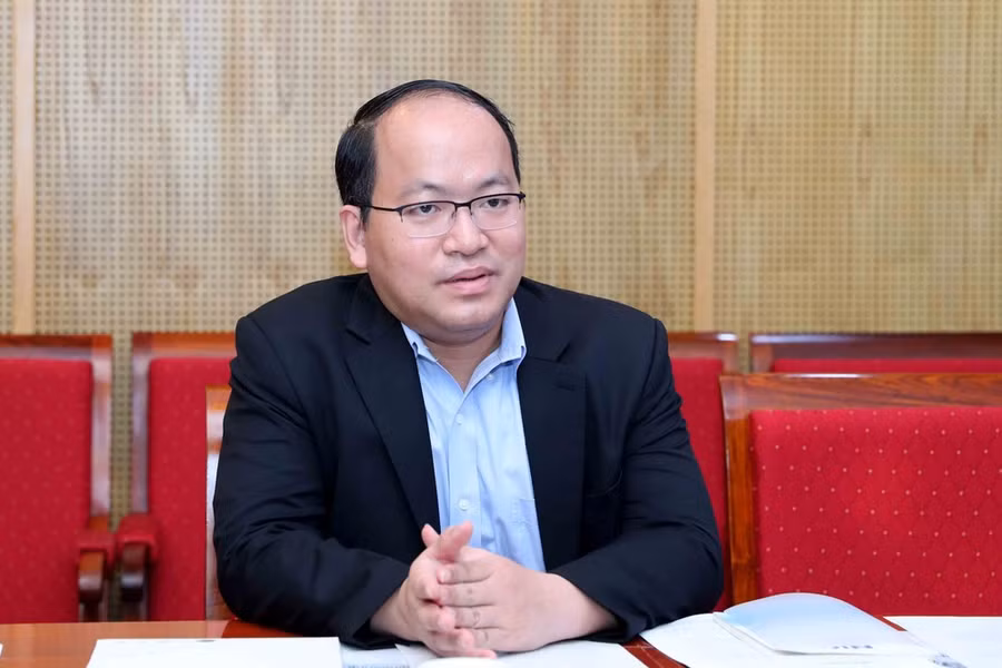 Vũ Quốc Huy, Giám đốc Trung tâm đổi mới sáng tạo Quốc gia. (Ảnh: NIC/Vietnam+)