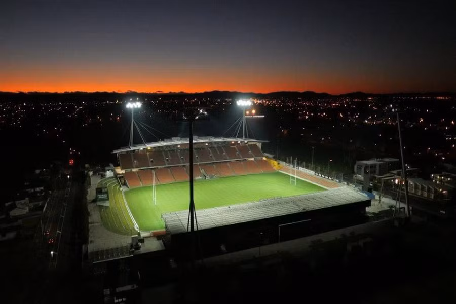 Chiêm ngưỡng sân đấu tiếp theo của đội tuyển nữ Việt Nam tại World Cup - Ảnh 6. Sân Waikato nhìn từ trên cao. Ảnh: REUTERS