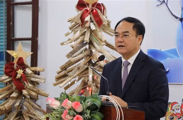 Thứ trưởng Bộ Nội vụ Vũ Chiến Thắng. (Ảnh: Tường Vi/TTXVN) Thứ trưởng Bộ Nội vụ Vũ Chiến Thắng. (Ảnh: Tường Vi/TTXVN)