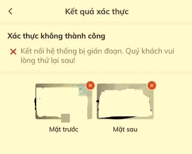Có nhiều người xác thực sinh trắc học "một phát ăn ngay", nhưng cũng có không ít người làm cả ngày vẫn gặp lỗi Có nhiều người xác thực sinh trắc học "một phát ăn ngay", nhưng cũng có không ít người làm cả ngày vẫn gặp lỗi