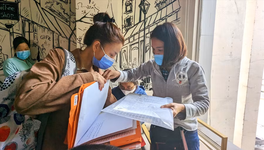 Theo ghi nhận của PV, trong sáng nay, số lượng đơn tố cáo đã lên đến 114 đơn. Ảnh: Anh Tú