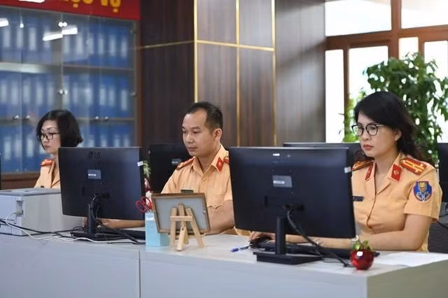 Các cuộc đấu giá biển số sẽ chịu sự giám sát của Cục CSGT Bộ Công an. Ảnh: Trần Phan