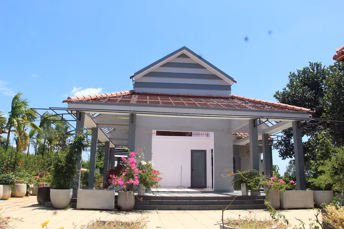 Căn nhà của ông Lê Văn Ninh được xây dựng trên đất không phải là đất ở