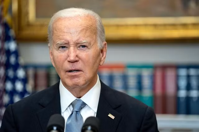 Tổng thống Joe Biden cân nhắc rút khỏi cuộc đua bầu cử năm 2024 nếu bác sĩ chẩn đoán ông có vấn đề về sức khỏe. Ảnh: Bloomberg
